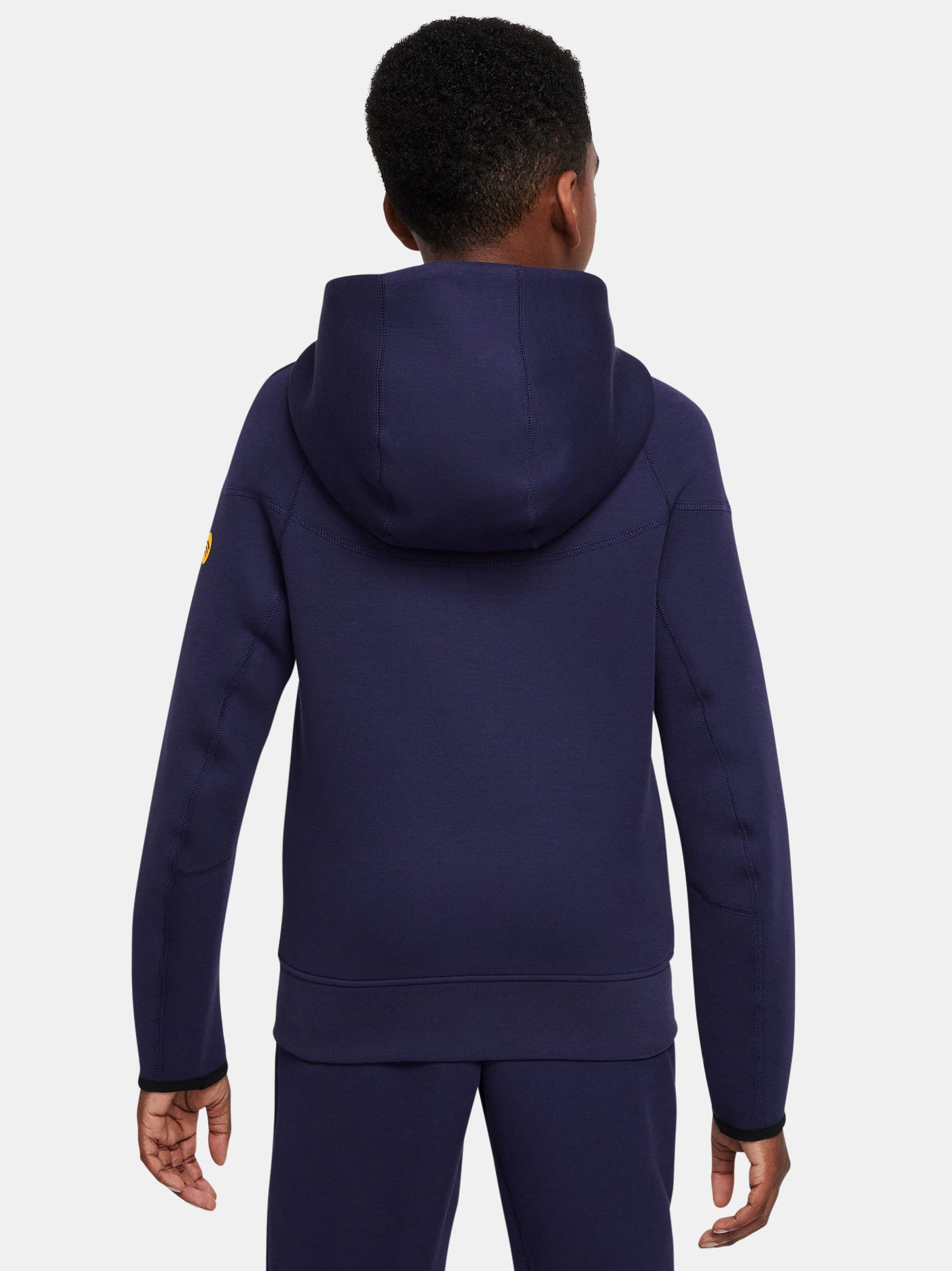 Tech Fleece Jacke Barça Nike Marineblau – Junior  