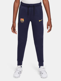 Tech Fleece Hose Barça Nike Marineblau - Junior  
