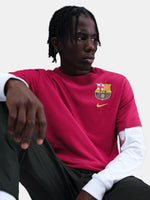 Tee Nike Barça shield red