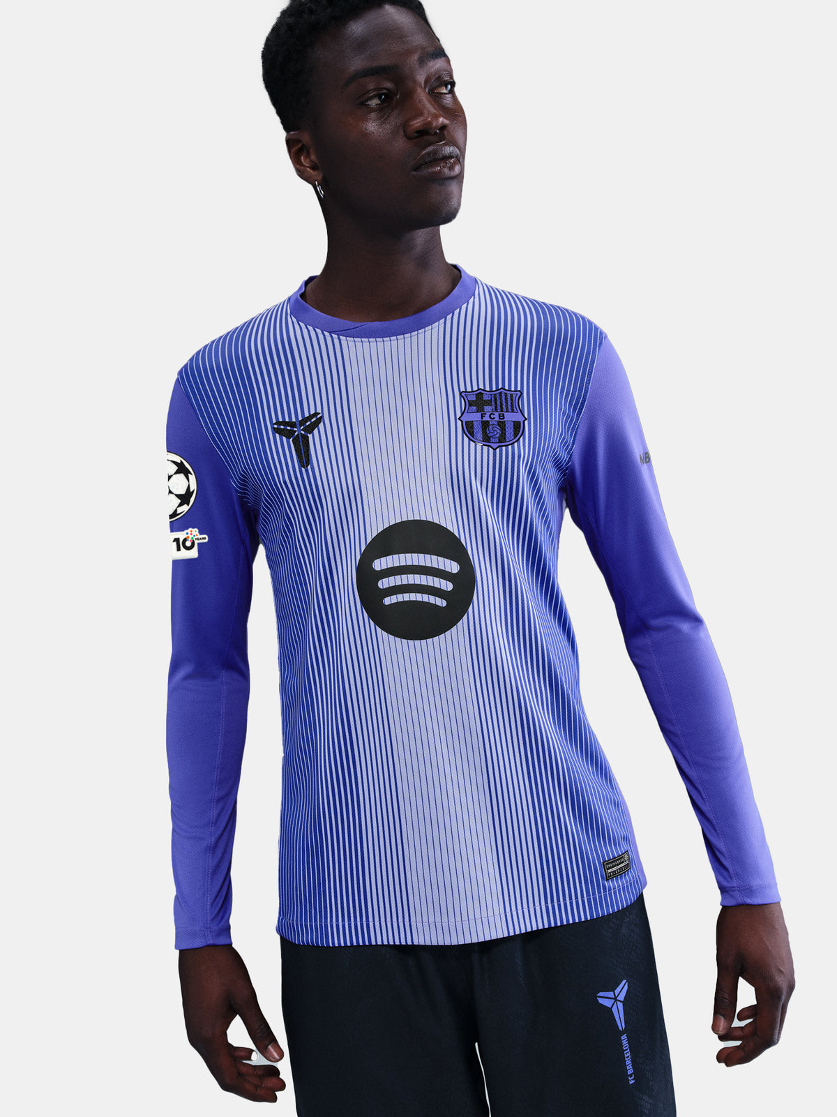 UCL Men's goalkeeper away jersey 25/26 FC Barcelona x Kobe Bryant
