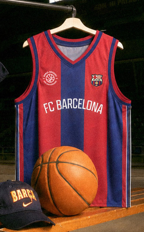 Camiseta Retro del 100.º aniversario del Barça de baloncesto