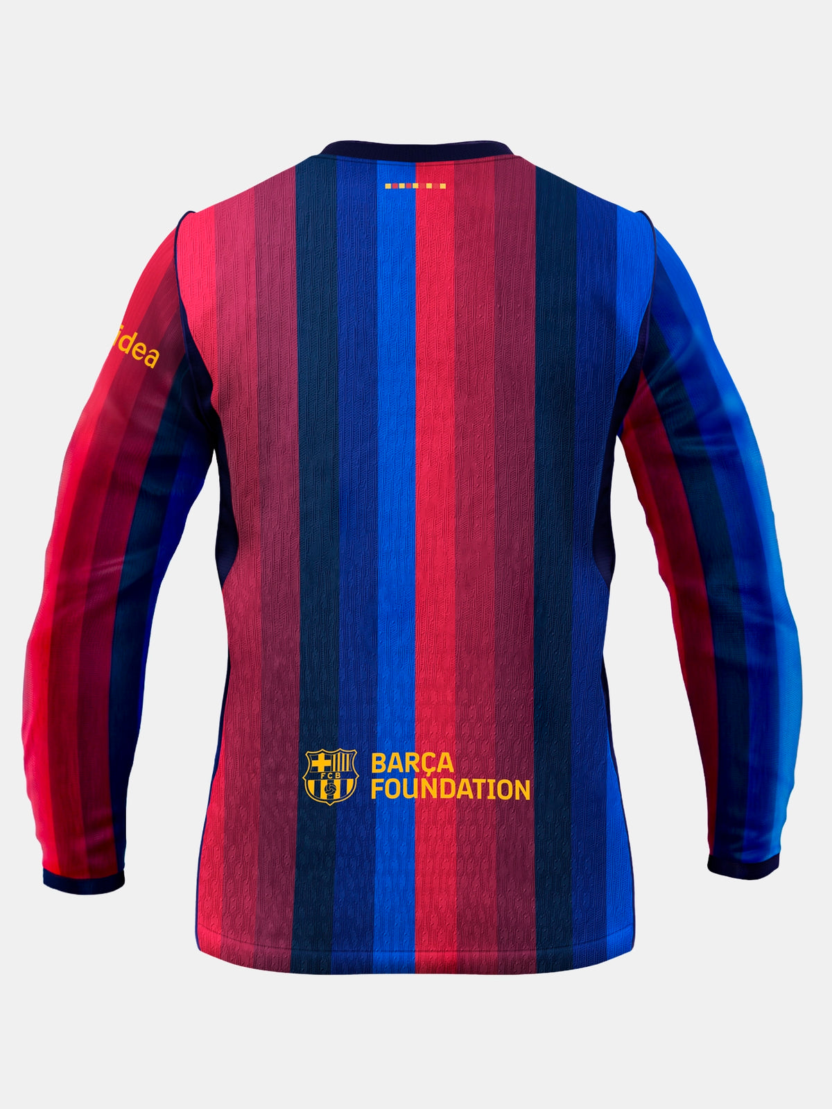 Vista de personalización de Maillot domicile homme 26/27 FC Barcelona - Manches longues