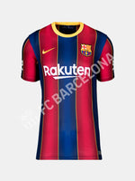 MESSI | Maillot Domicile Officiel FC Barcelone 2020-2021 Signé par Lionel Messi