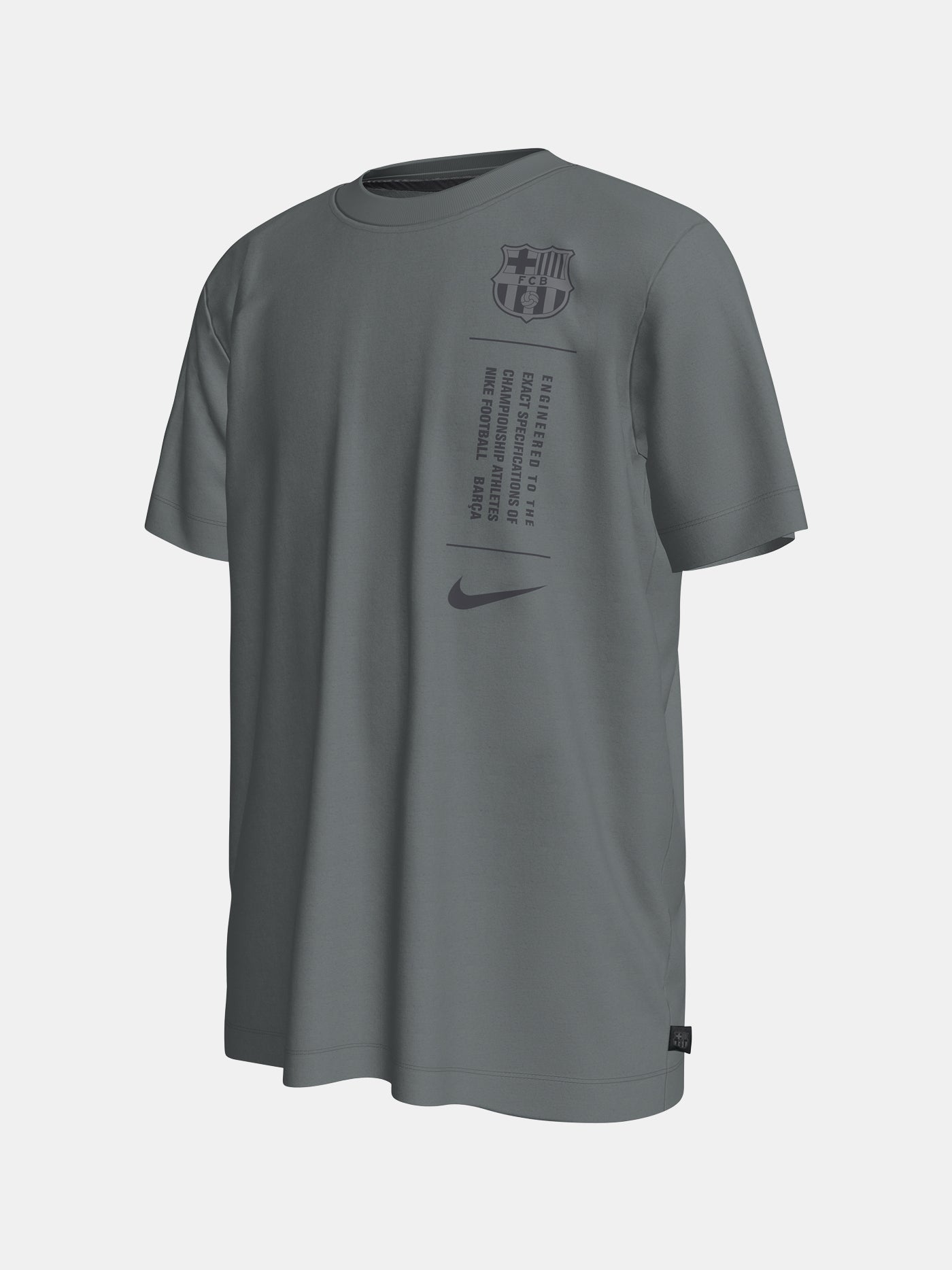 Tee Barça Nike grey