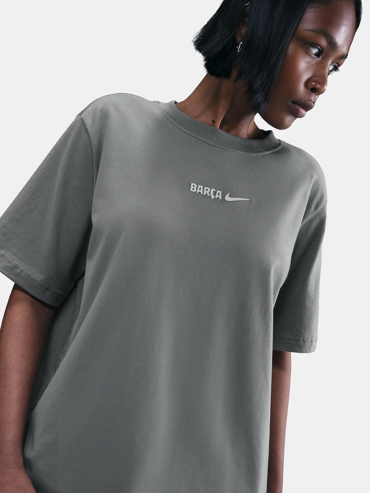 Tee Barça Nike grey - Women