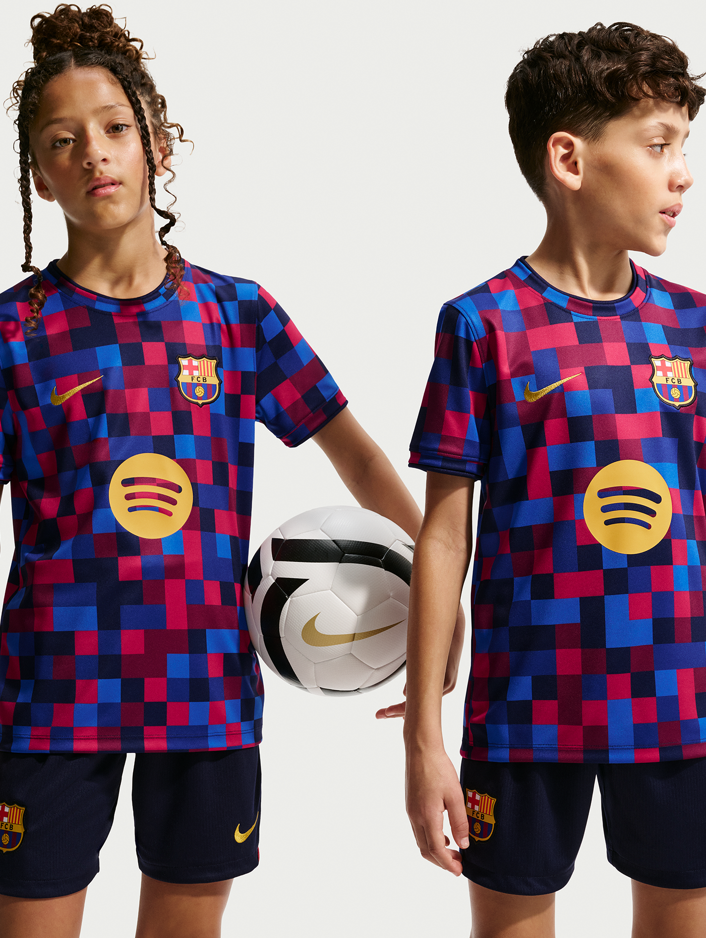 Maillot Pre-Match junior FC Barcelona 26/27