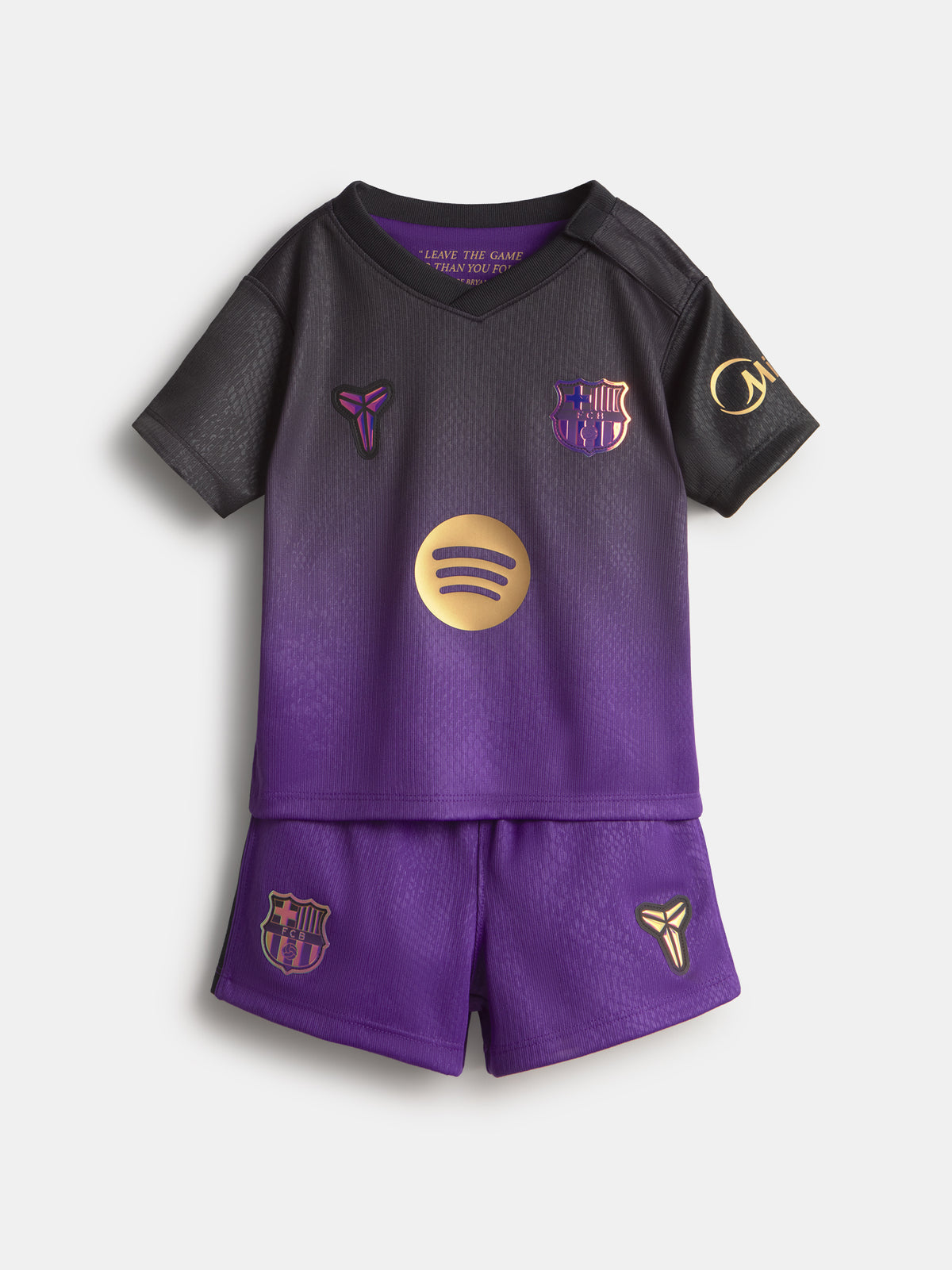 Conjunt del segon equipament per a nadó FC Barcelona x Kobe Bryant 26/27