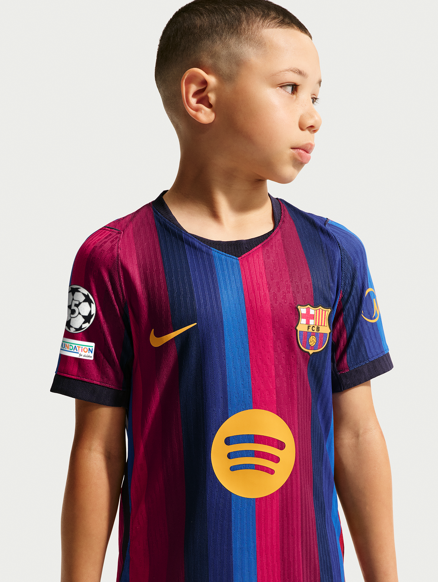 Maillot domicile junior 26/27 FC Barcelona - Édition Joueur