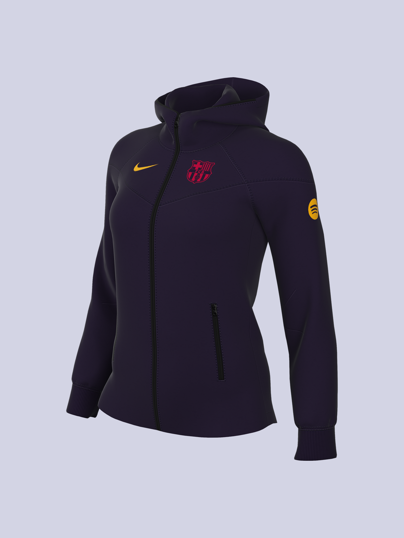 Sweat à capuche Tech Fleece femme Barça Nike
