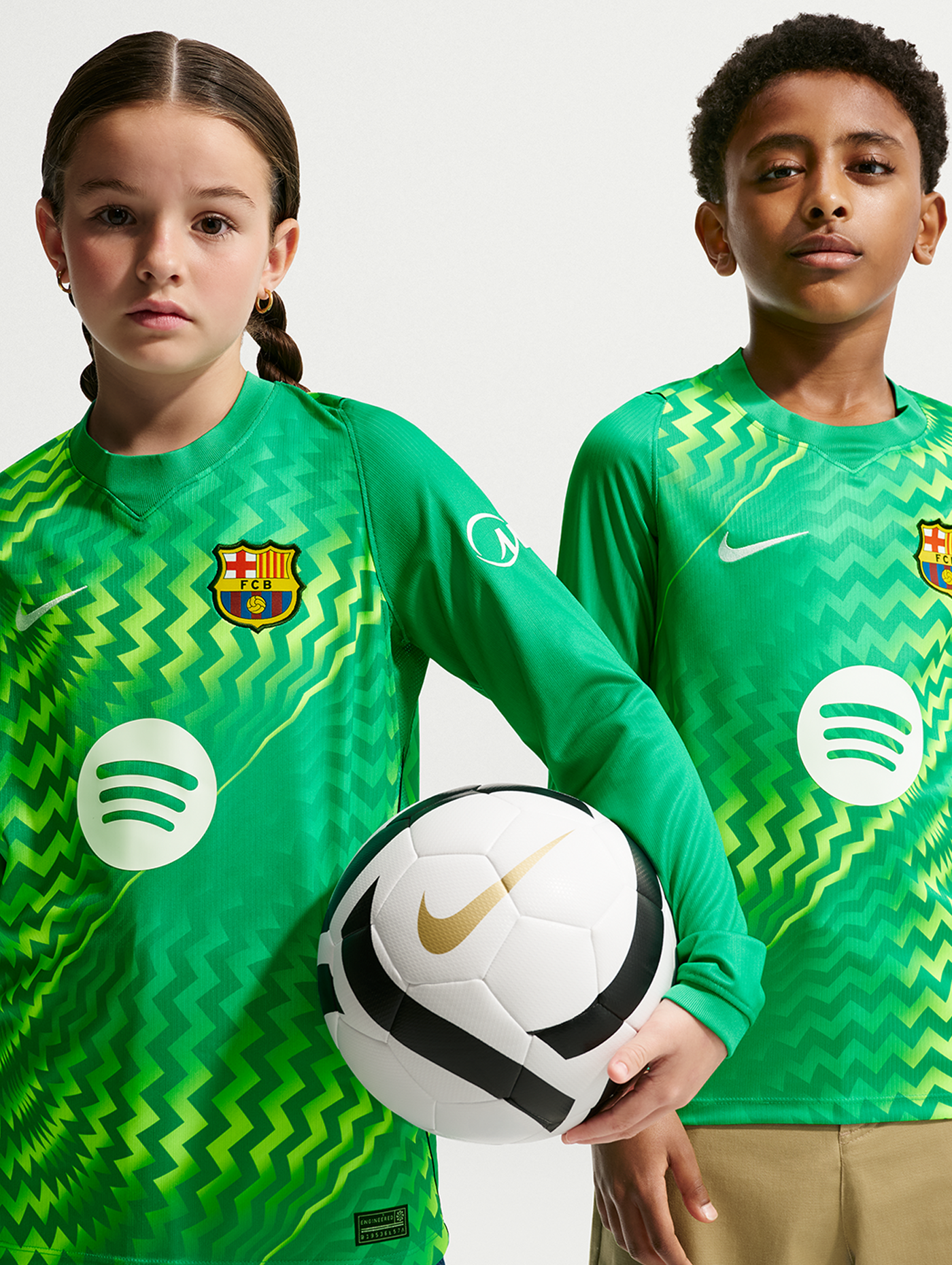 Maillot de gardien domicile junior 26/27 FC Barcelona