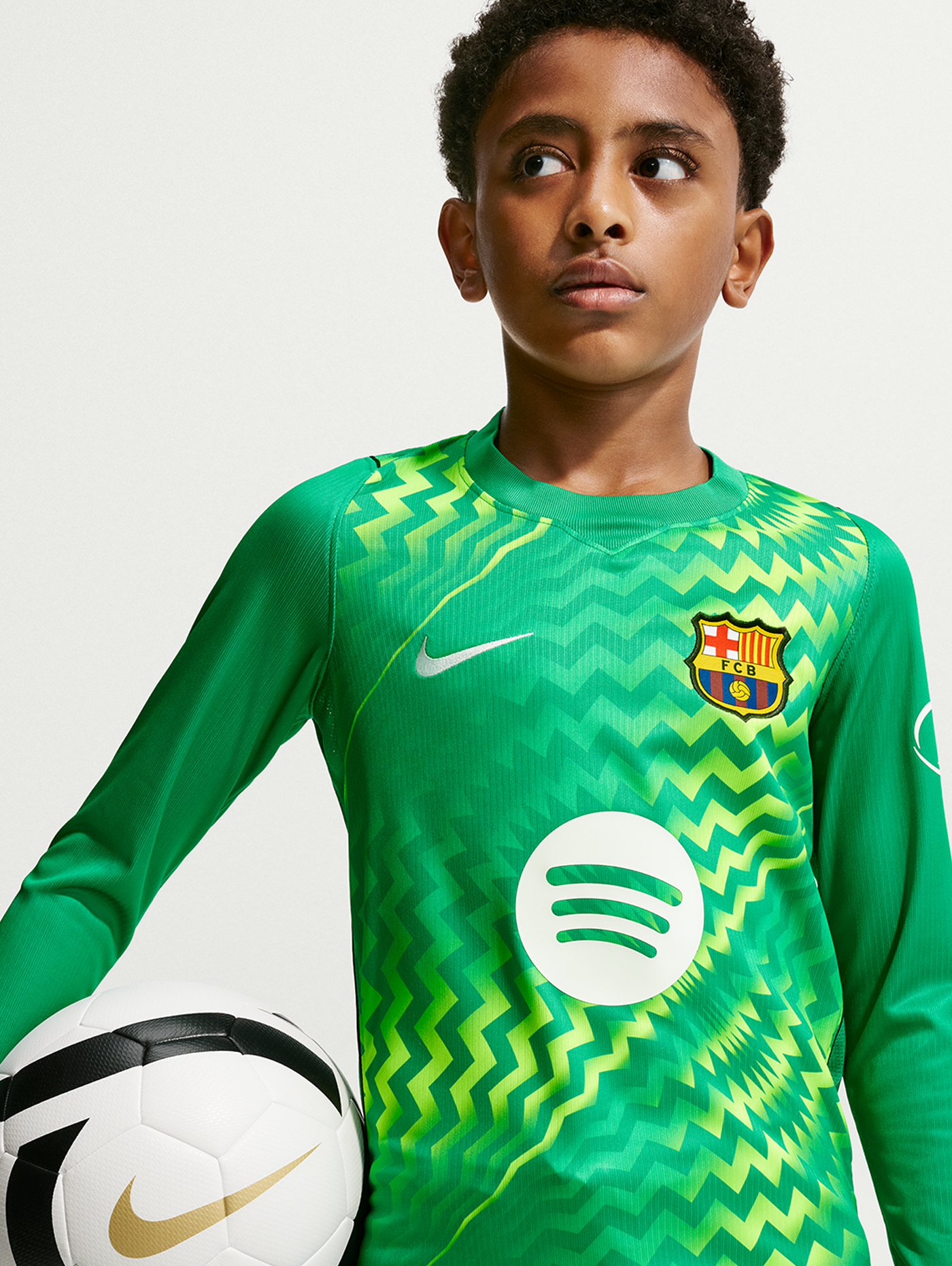 Maillot de gardien domicile junior 26/27 FC Barcelona