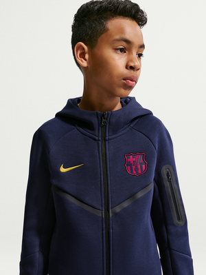 Sweat à capuche Tech Fleece junior Barça Nike
