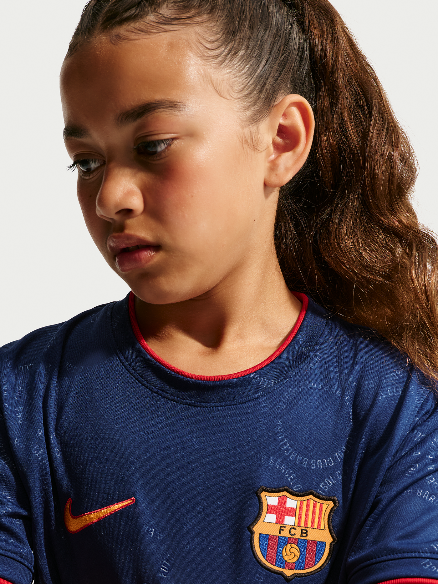 Camiseta Pre-Partido Junior tercera equipación FC Barcelona 26/27