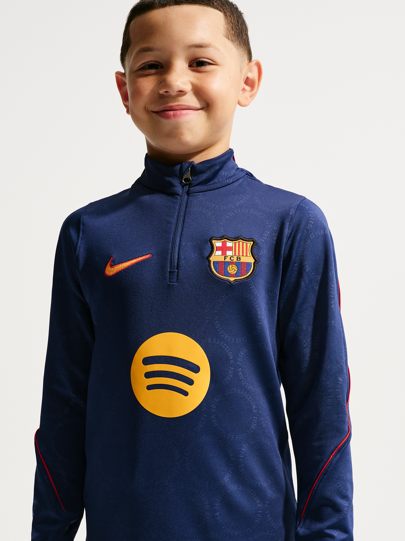 Sudadera Pre-Partido Junior tercera equipación FC Barcelona 26/27