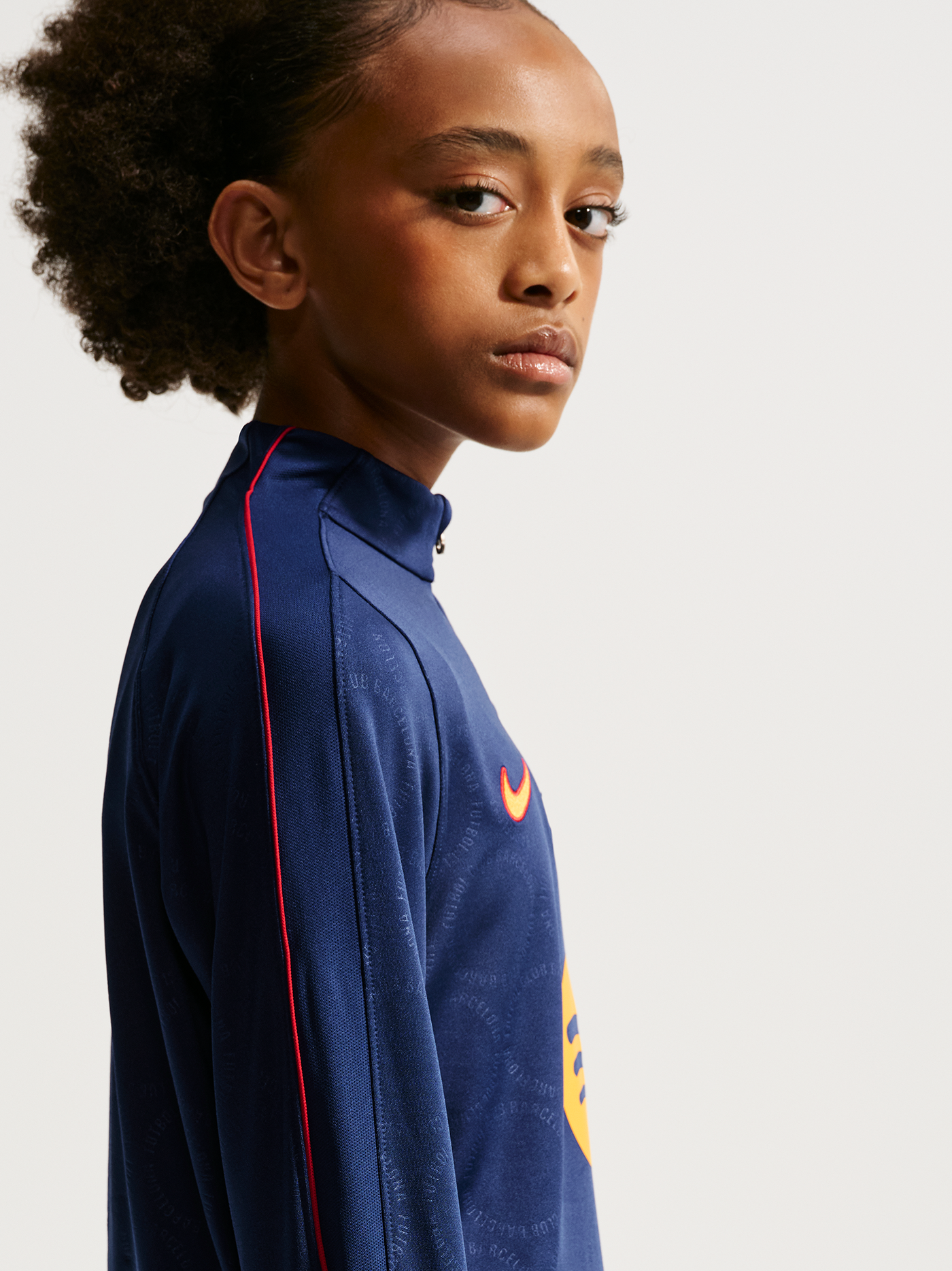 Sudadera Pre-Partido Junior tercera equipación FC Barcelona 26/27