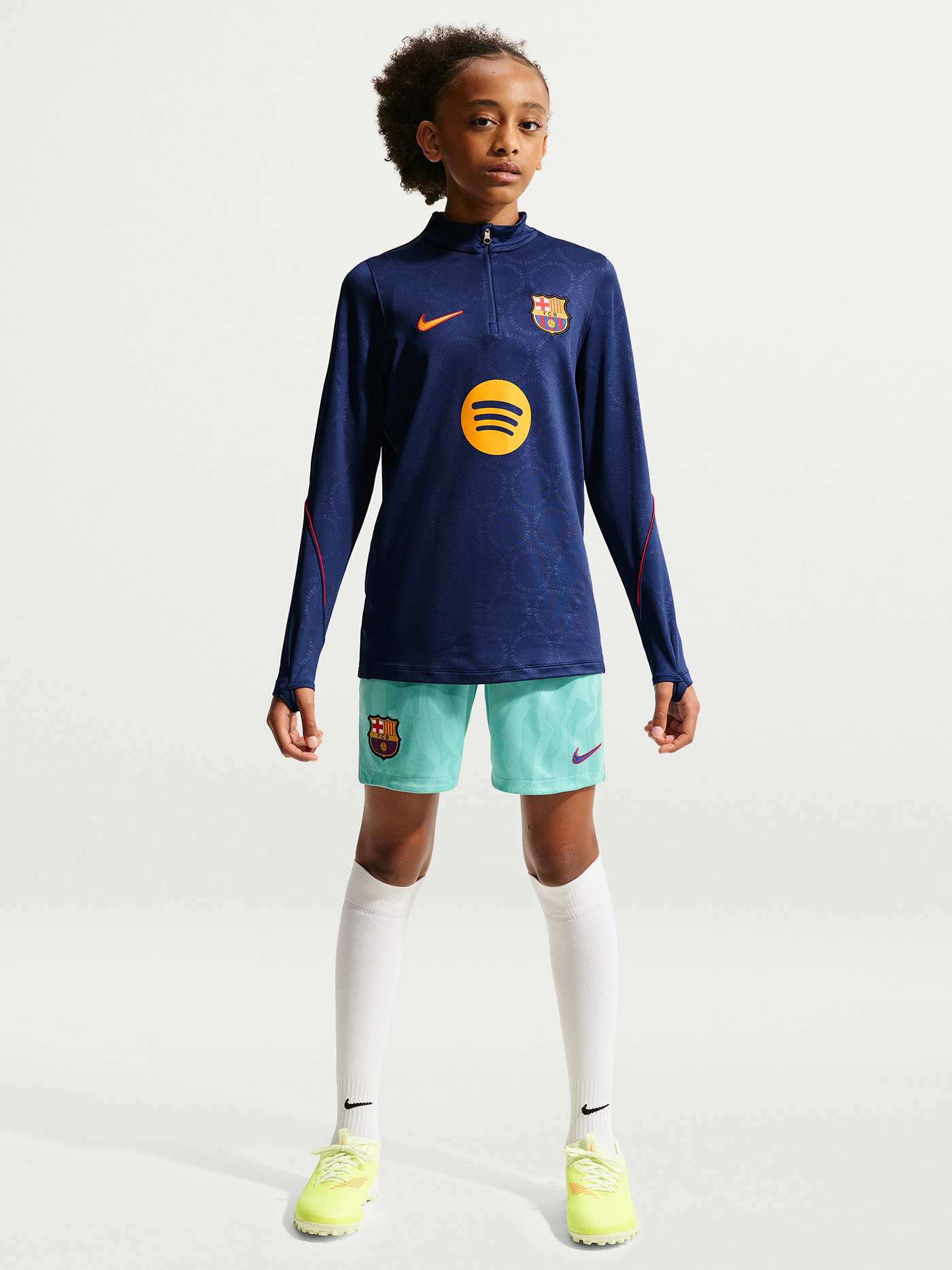 Sudadera Pre-Partido Junior tercera equipación FC Barcelona 26/27