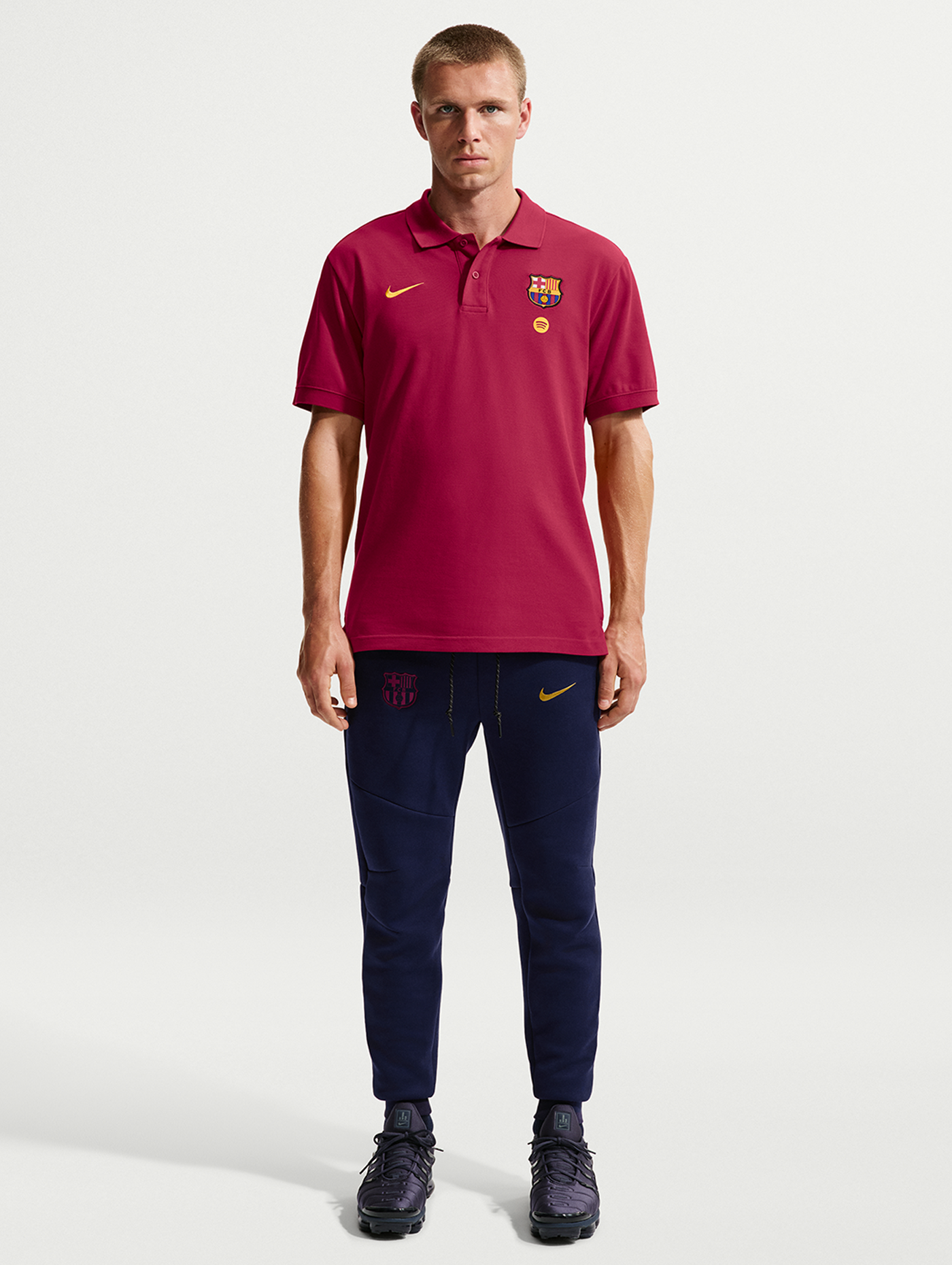 Polo con escudo Barça Nike