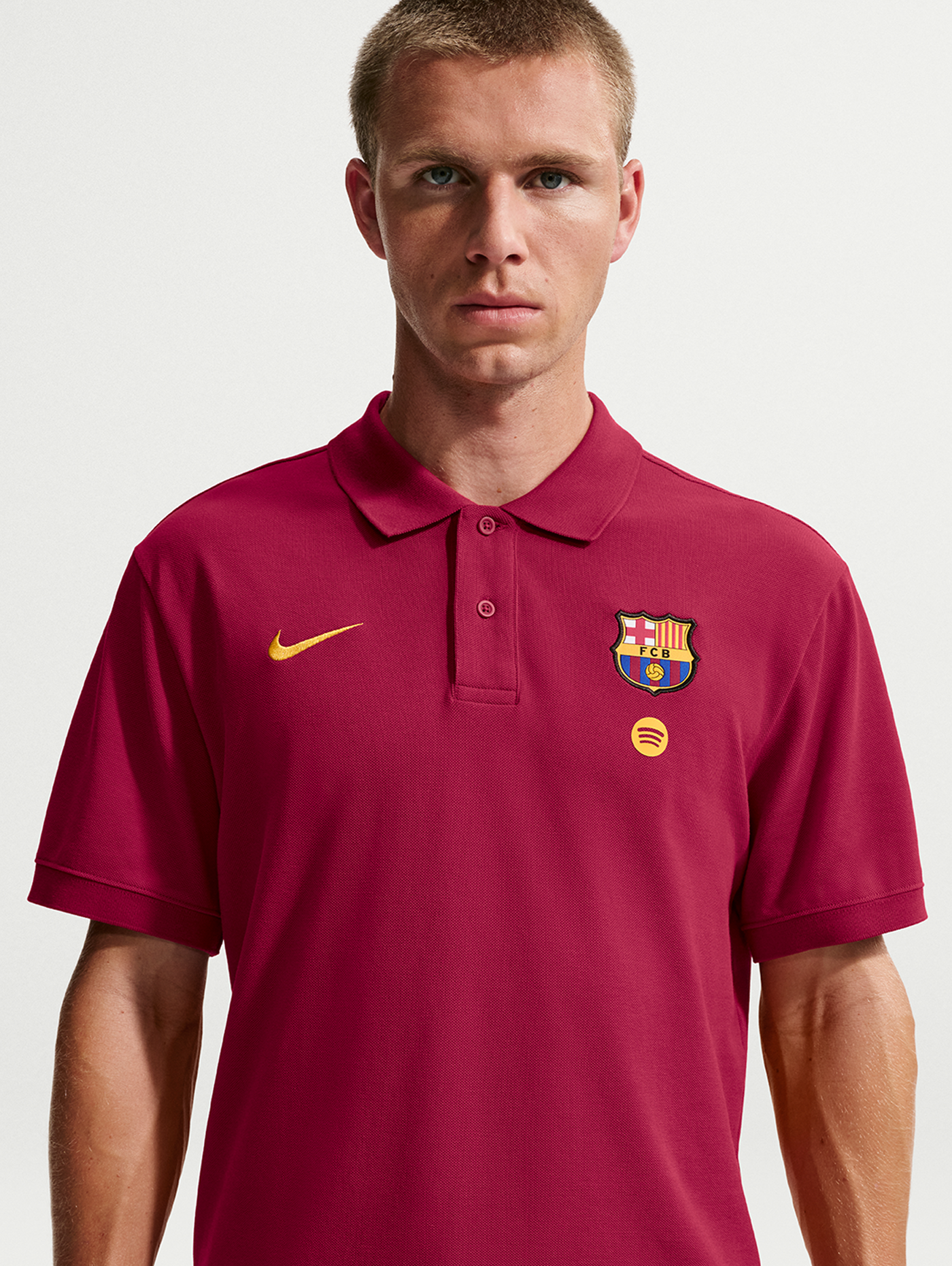 Polo avec blason Barça Nike
