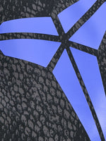 Black FC Barcelona drawstring bag featuring Kobe Bryant’s logo in purple and the Barça crest with Nike swoosh in the bottom corner