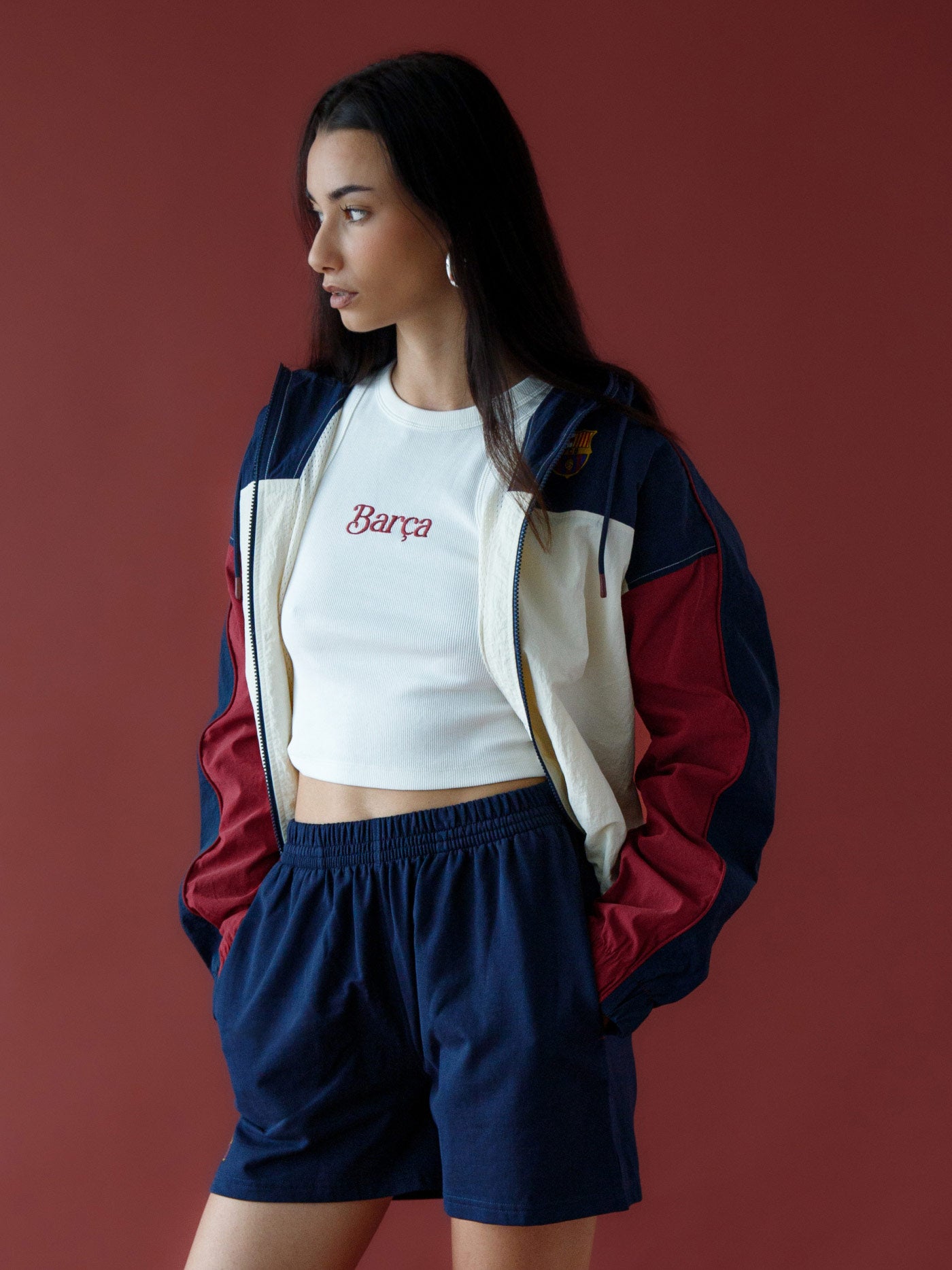 Light Jacket Women Blaugrana Core Barça