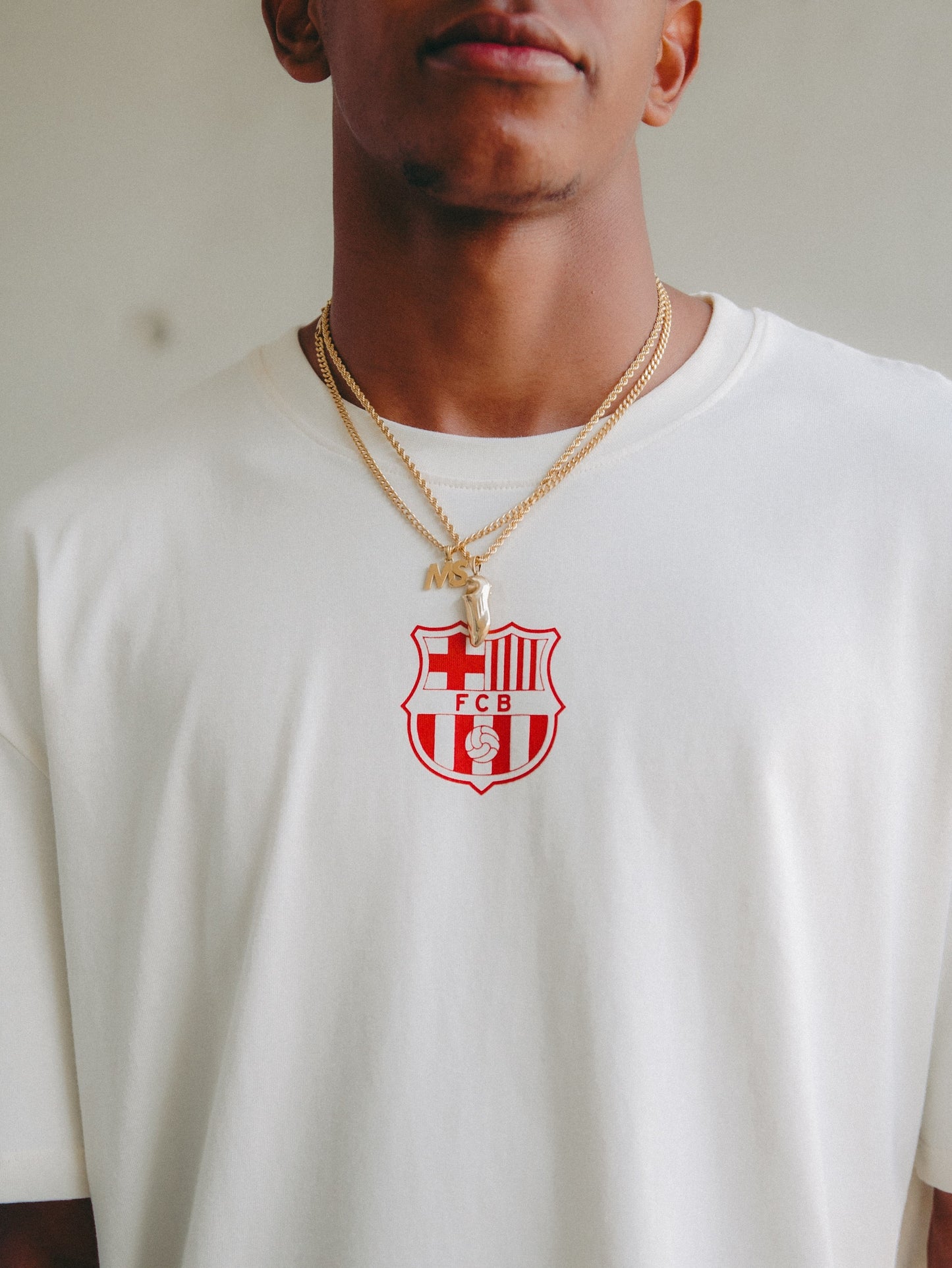 Samarreta cru FC Barcelona - Oversize 