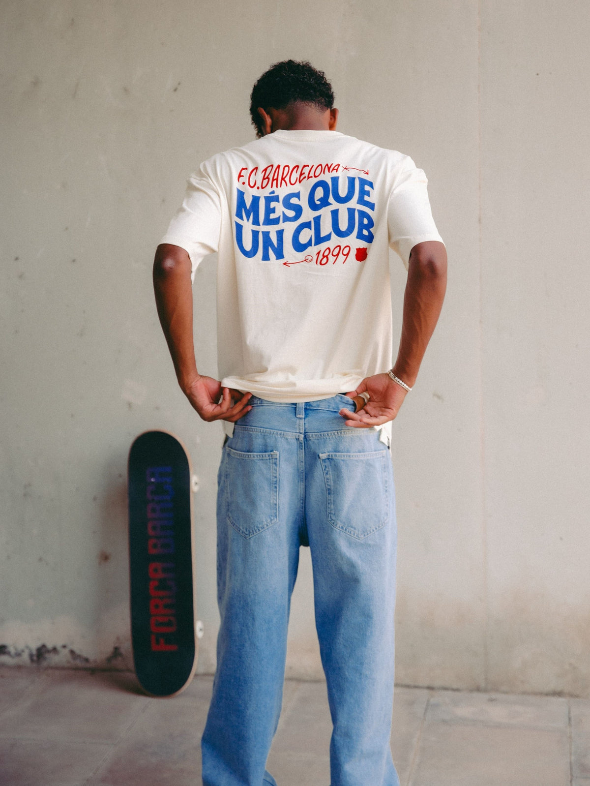 Samarreta cru FC Barcelona - Oversize