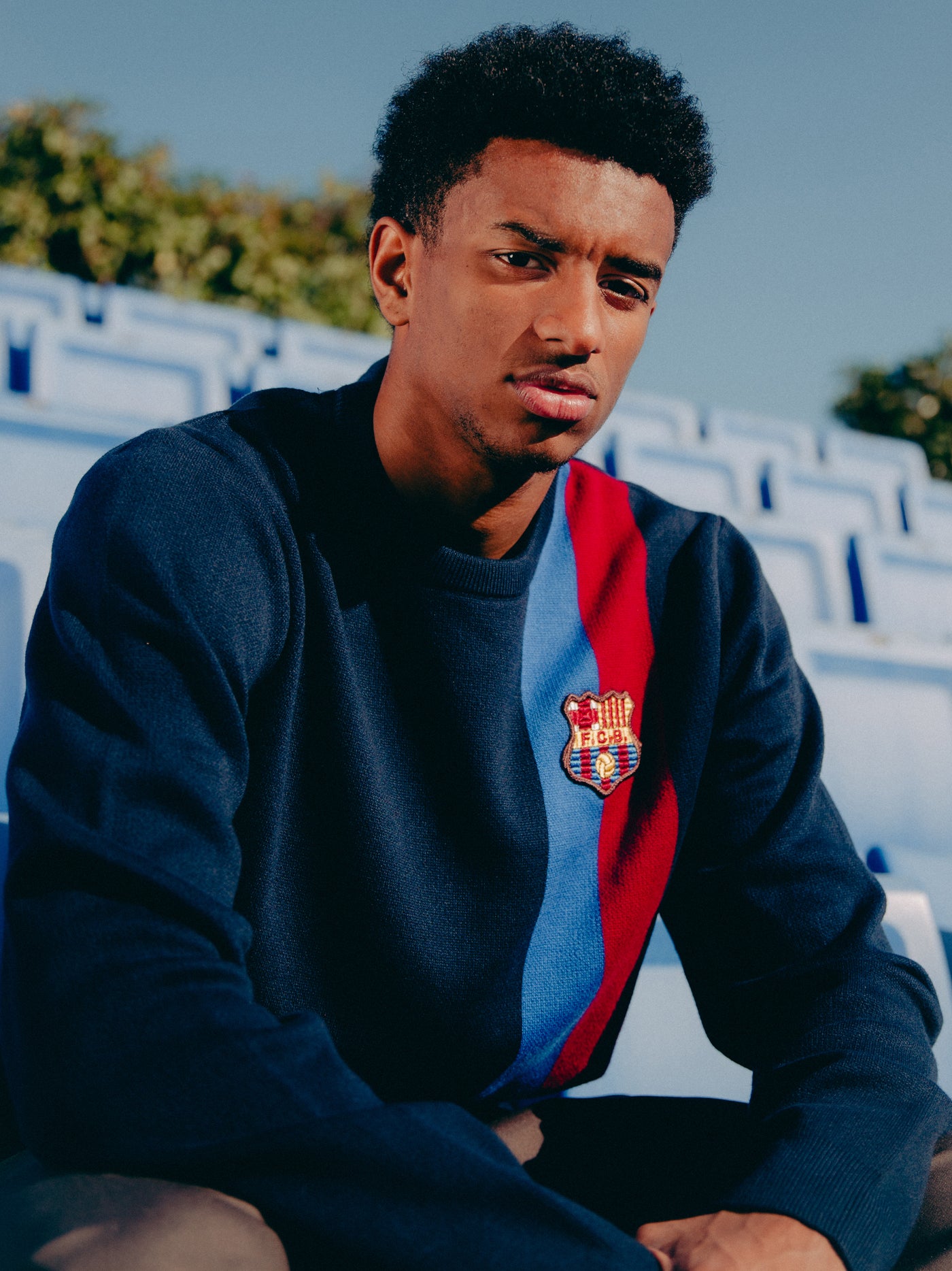 Retro sweatshirt FC Barcelona