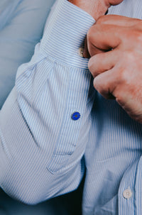 Camisa Indigo de rayas The Club