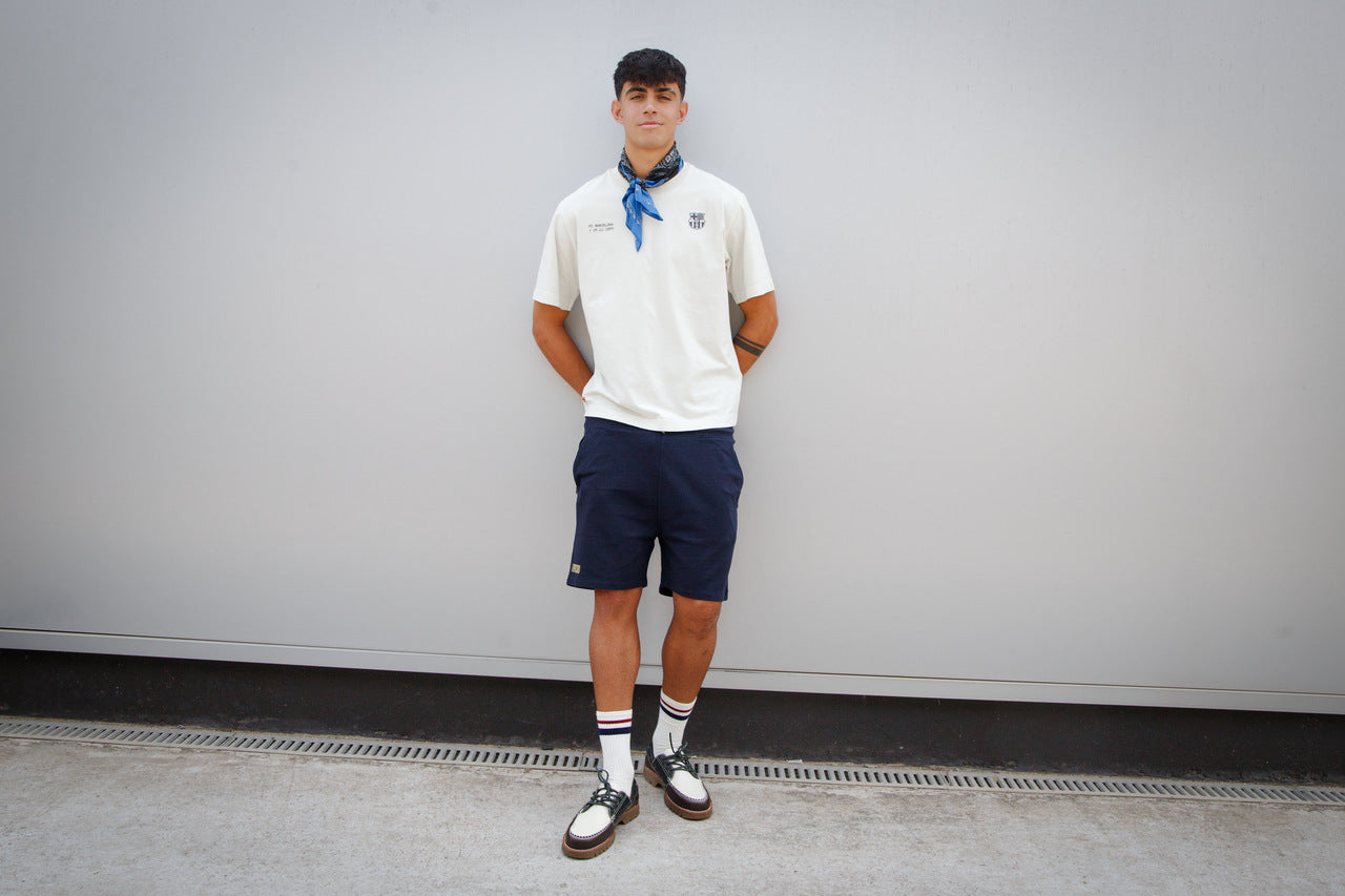 Shorts Azul Marino Barça Essentials