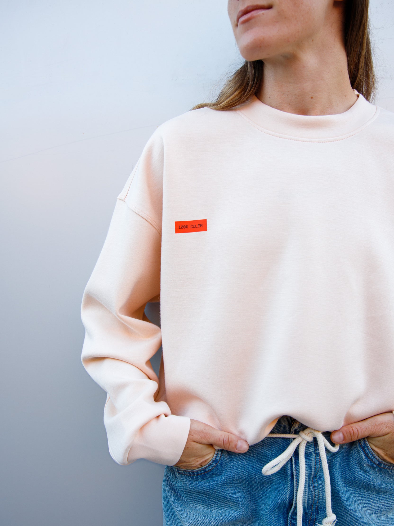 Sudadera Peach Barça Essentials - Mujer