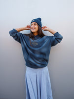Hoodie Navy Barça Essentials - Women