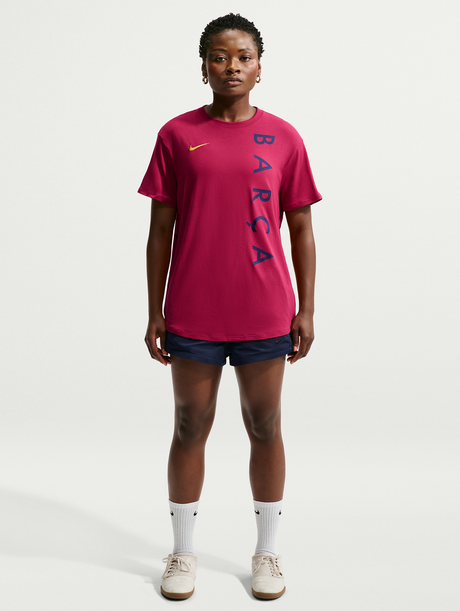 Camiseta Relaxed de mujer Barça Nike