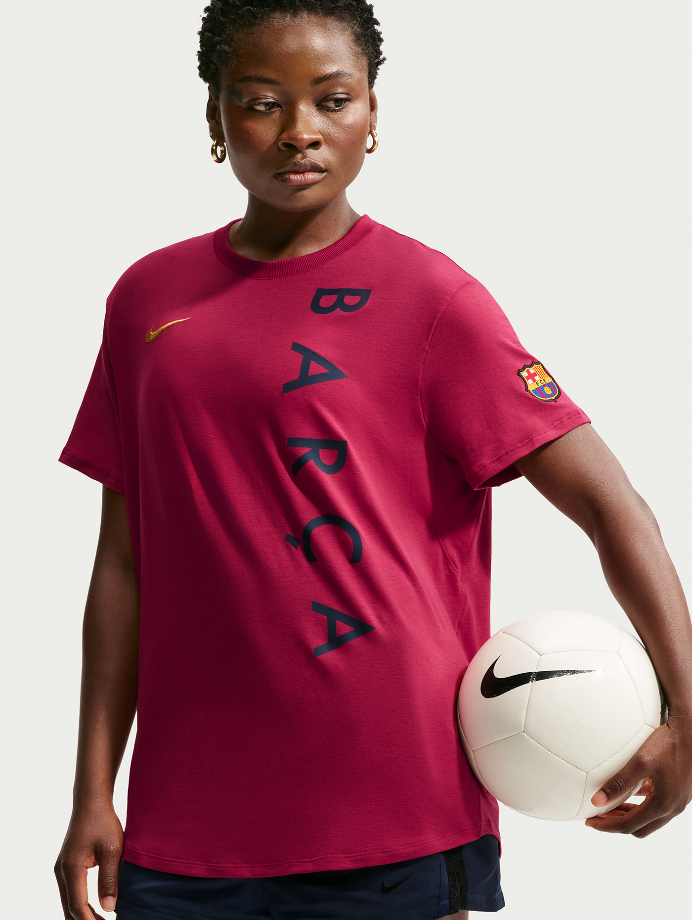 T-shirt Relaxed femme Barça Nike