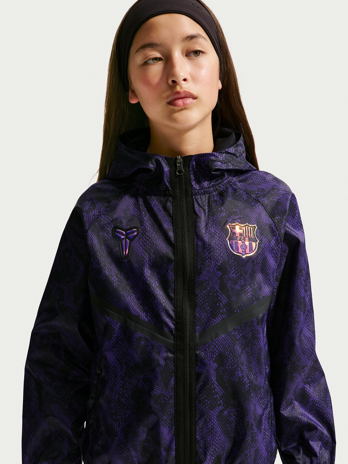 Jaqueta Anthem de segon equipament júnior FC Barcelona x Kobe Bryant 26/27