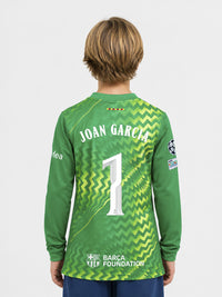 JOAN GARCIA | UCL Camiseta de portero junior primera equipación 26/27 FC Barcelona