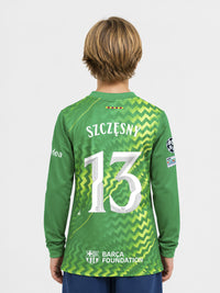 SZCZĘSNY | UCL Maillot gardien junior domicile 26/27 FC Barcelona