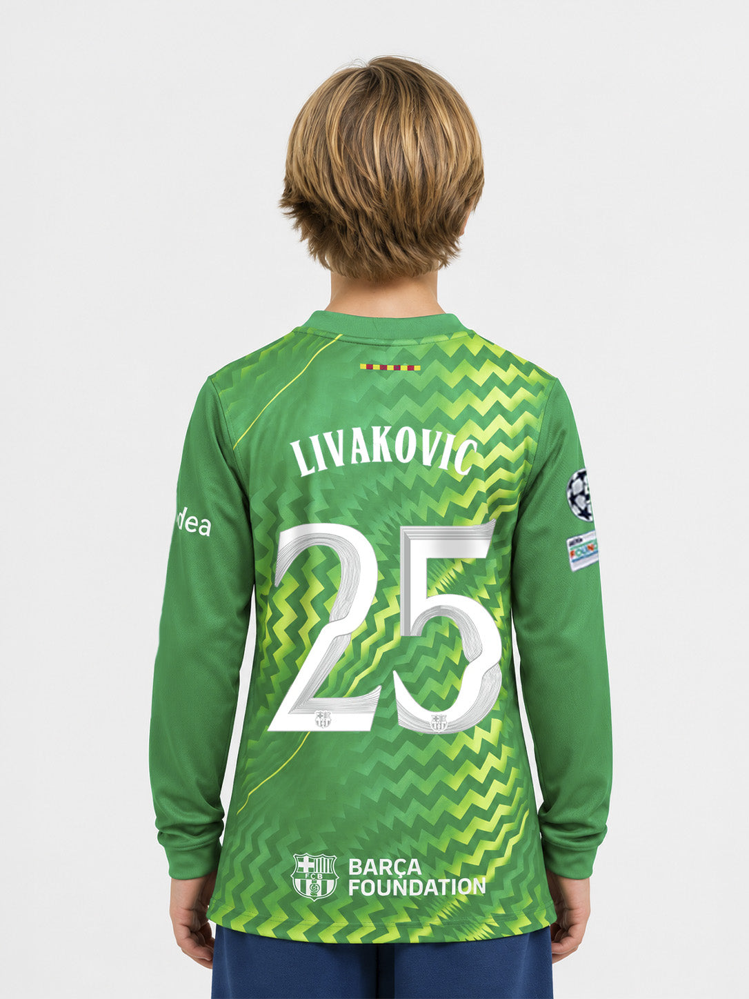 LIVAKOVIC | UCL Junior home goalkeeper jersey FC Barcelona 26/27