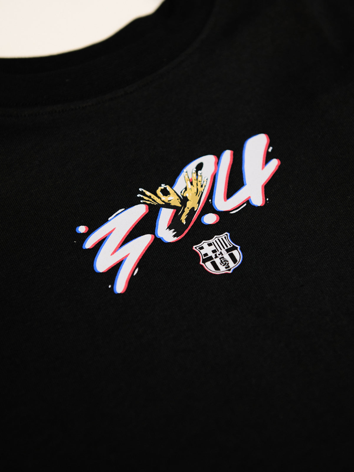 T-Shirt Junior Lamine Yamal Core Black Barça