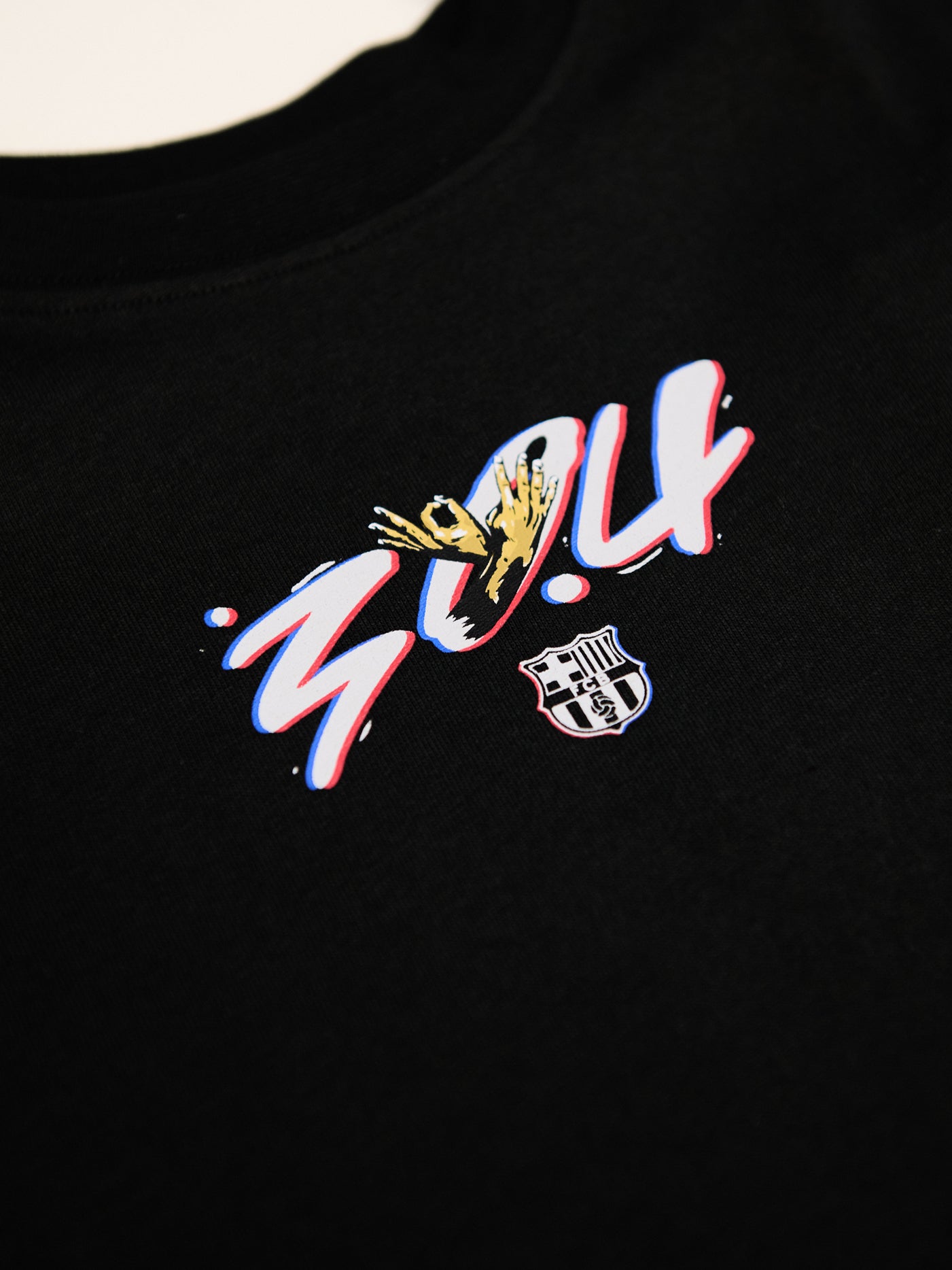 T-Shirt Junior Lamine Yamal Core Black Barça