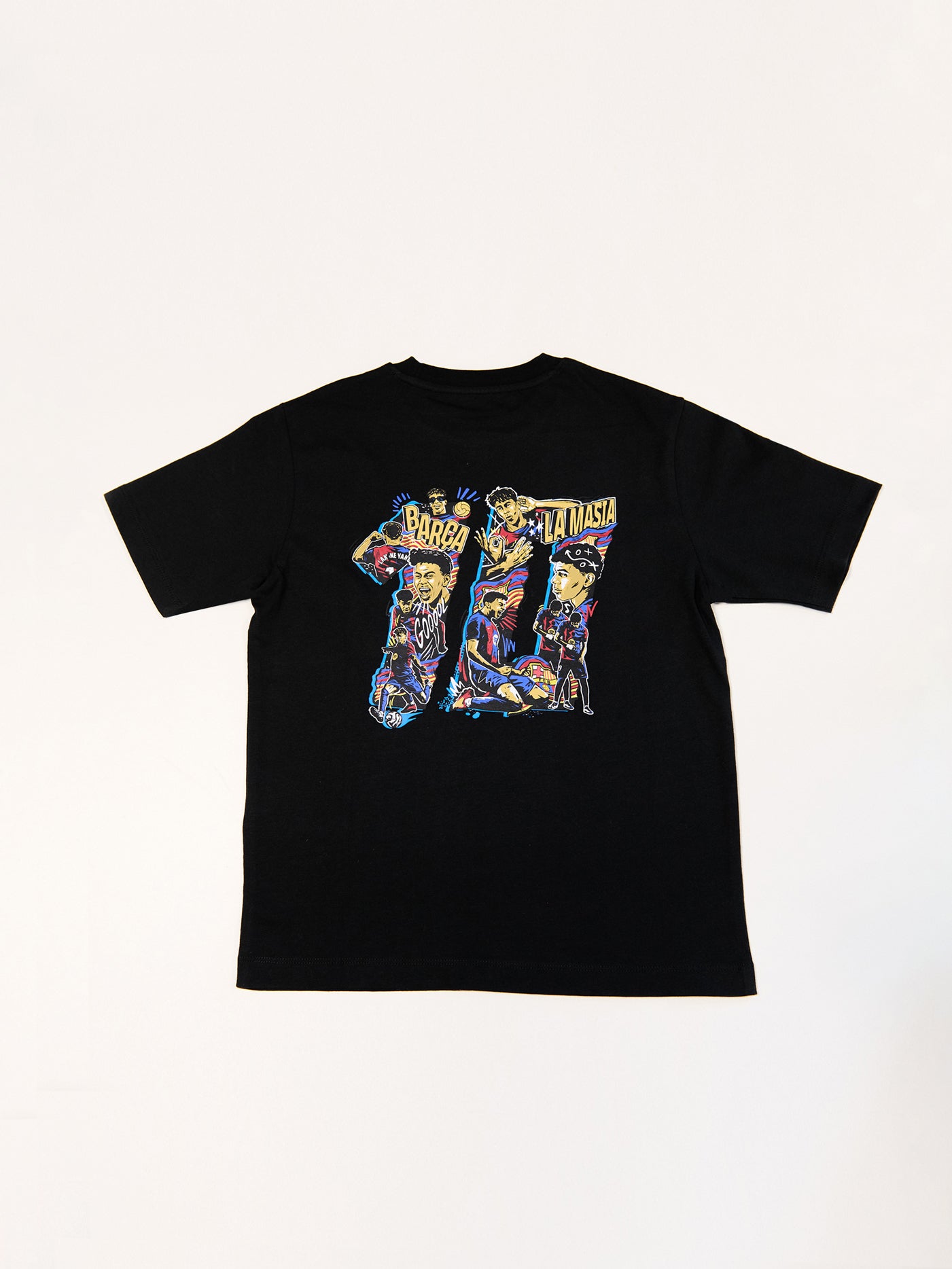 T-Shirt Junior Lamine Yamal Core Black Barça