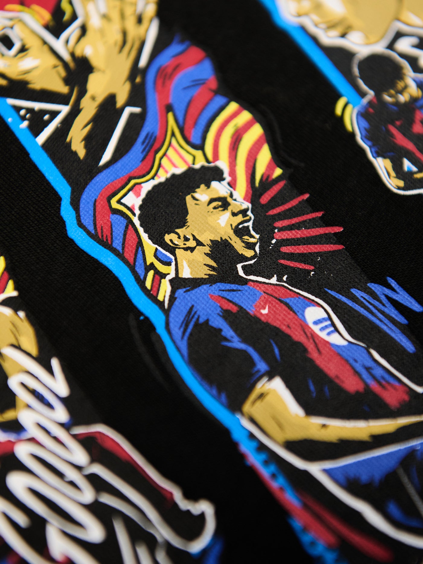 T-Shirt Junior Lamine Yamal Core Black Barça