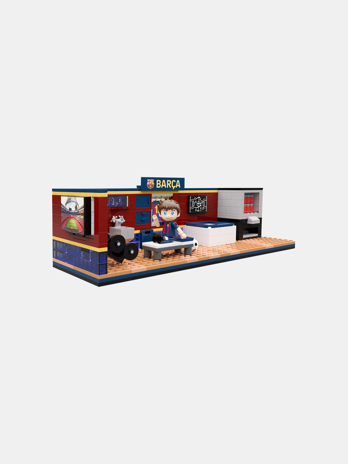 FC Barcelona Construction Locker Toy | FC Barcelona – Barça