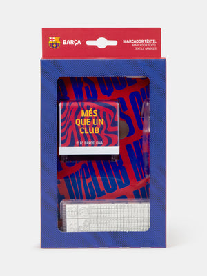 Personalisierbares Textilstempel-Set Barça