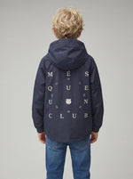 Chaqueta Ligera de Niño/a Azul Marino Core Barça
