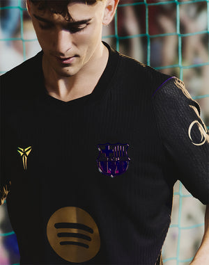 GAVI | UCL Camiseta hombre segunda equipación 26/27 FC Barcelona x Kobe Bryant - Edición Jugador