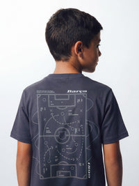 Tee Wall Blue Tactic Barça