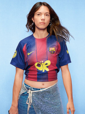 Samarreta de dona edició limitada FC Barcelona x Olivia Rodrigo 25/26 - Edició jugador