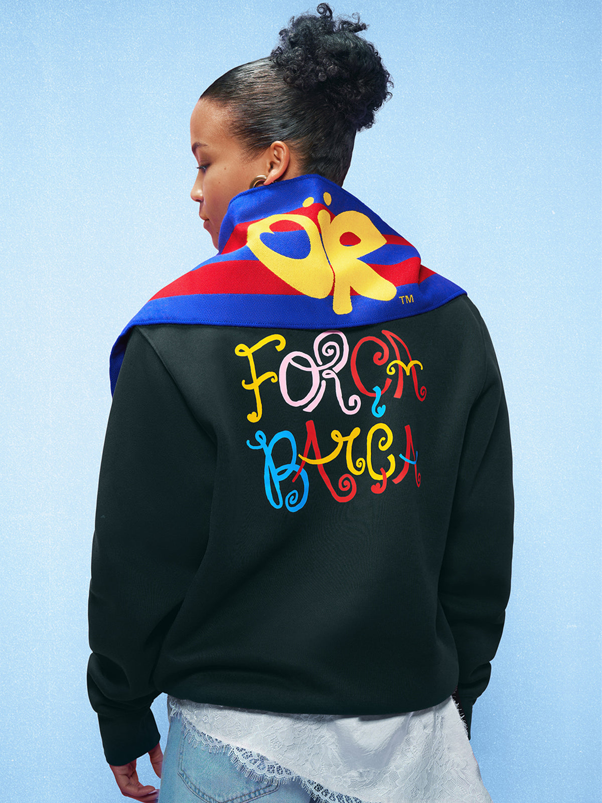 Scarf FC Barcelona x Olivia Rodrigo x Spotify