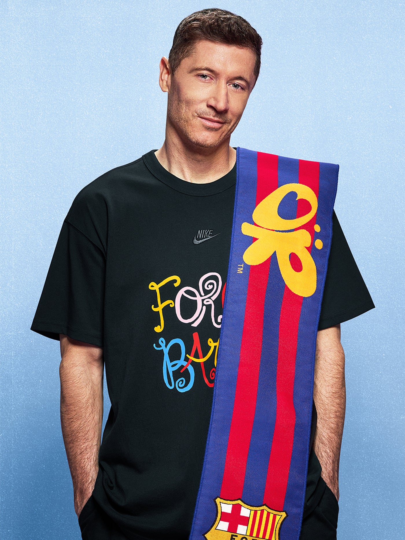 Scarf FC Barcelona x Olivia Rodrigo x Spotify
