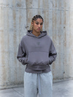 Hoodie Grey Barça Organic Goals - Women